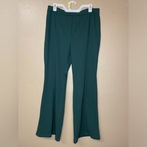 SHEIN Curve Forest Green Suit Pants Size 0XL